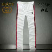 sweatpants gucci hommes acheter new cotton 2013 italy g605 white